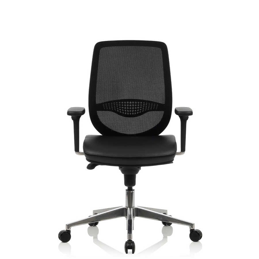 Bürosit Rhyme Alüminyum Ayarlı Kolçaklı (Suni Deri)