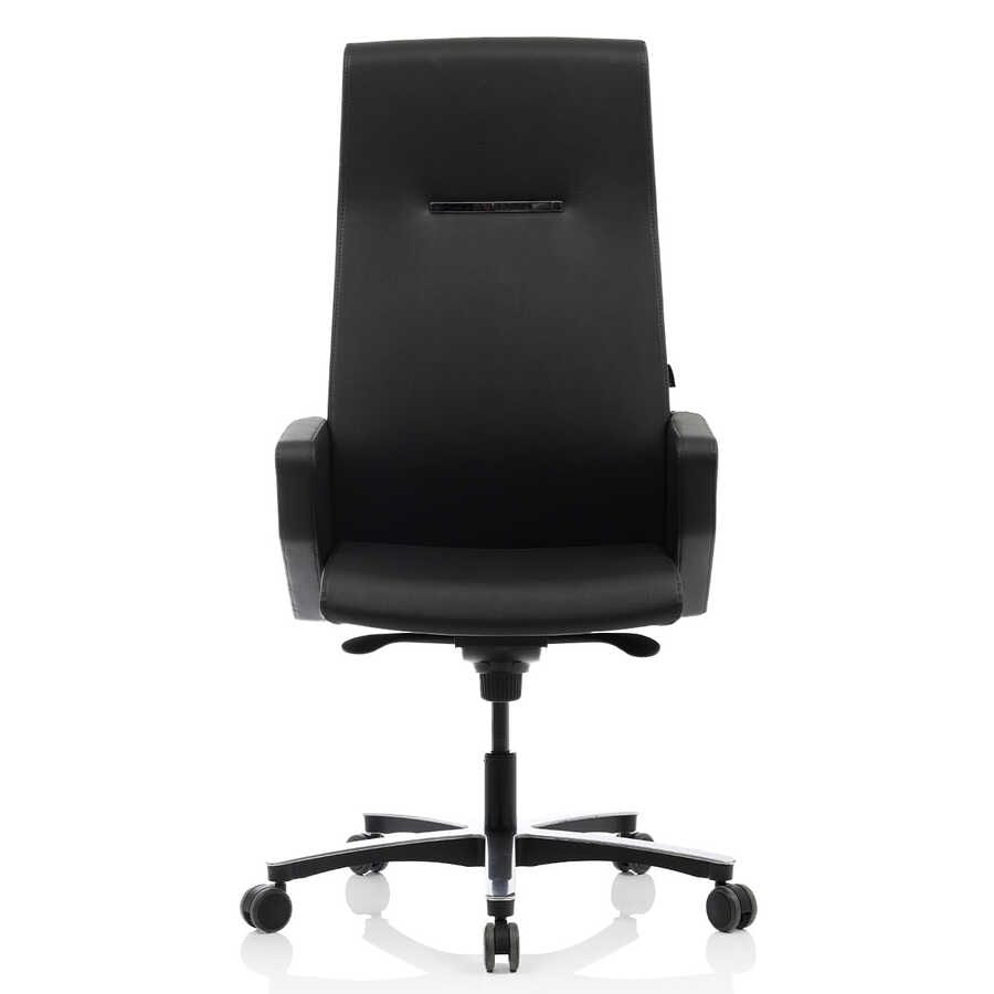 Bürosit Throne 9 Alüminyum (Suni Deri)